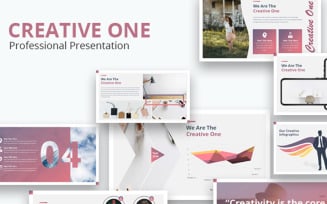 Creative One PowerPoint template
