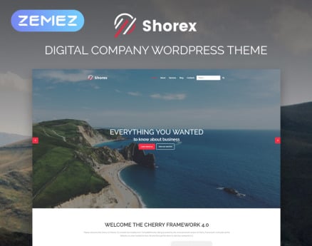 Shorex - Digital Multipurpose Modern Elementor WordPress Theme