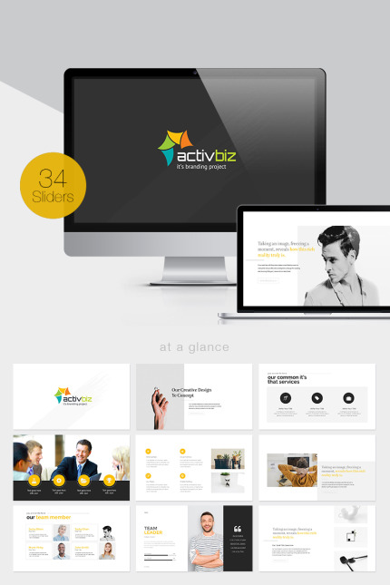 Template #81043 Analysis Biz Webdesign Template - Logo template Preview