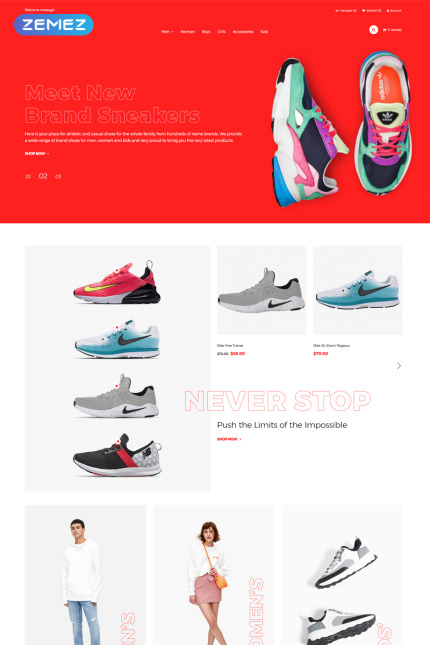 Template #81084 Ecommerce Fashion Webdesign Template - Logo template Preview