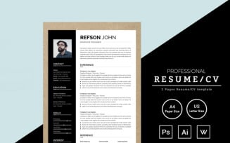 Refson John Resume Template