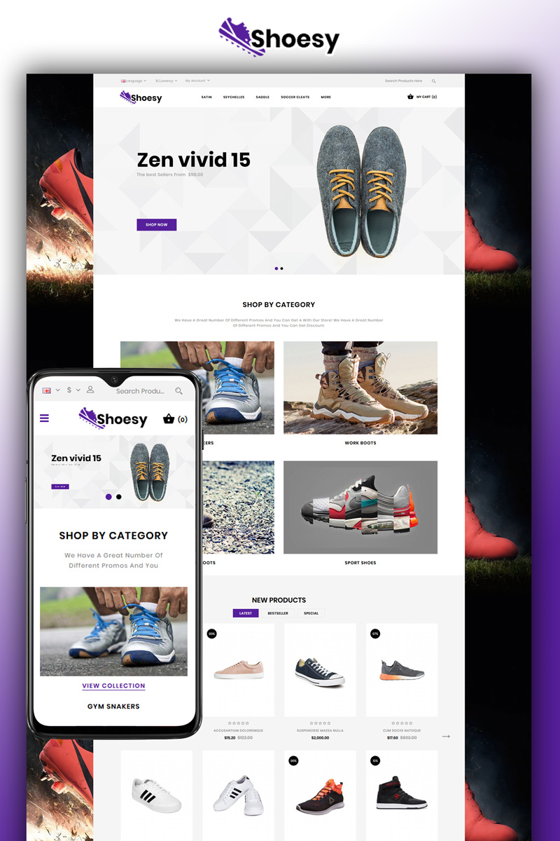 Shoesy - Shoes Store №81010 - скриншот