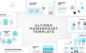 UltiPro - Business Infographic PowerPoint template