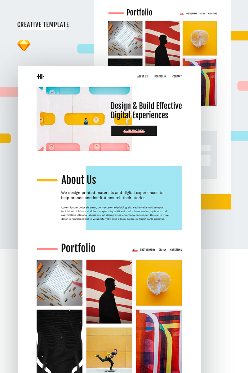 25+ Best Sketch Website & Web Design Templates 2023 - Theme Junkie