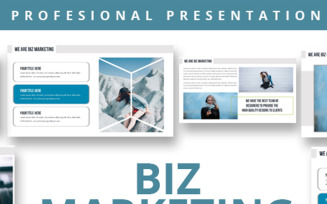 Biz Marketing PowerPoint template