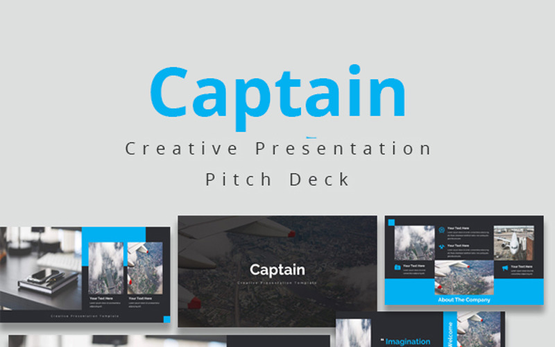 Captain PowerPoint template PowerPoint Template