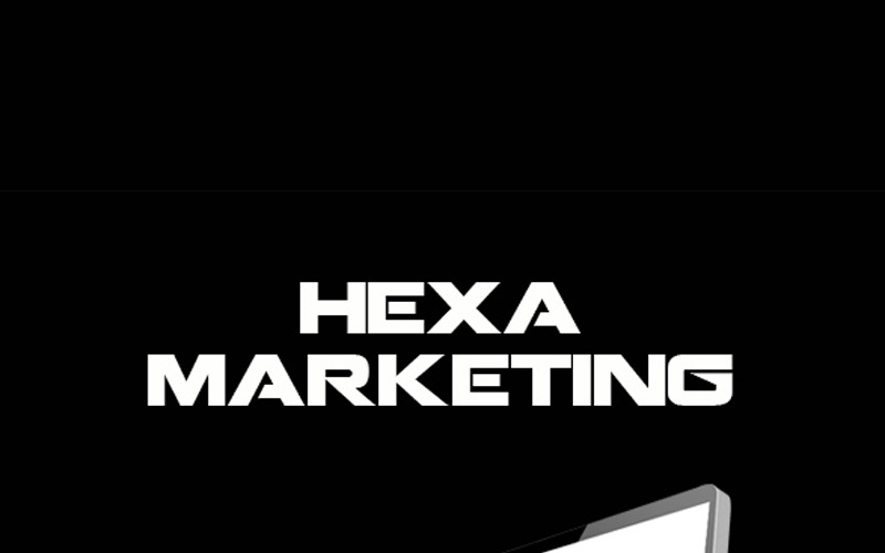 Hexa Marketing PowerPoint template PowerPoint Template