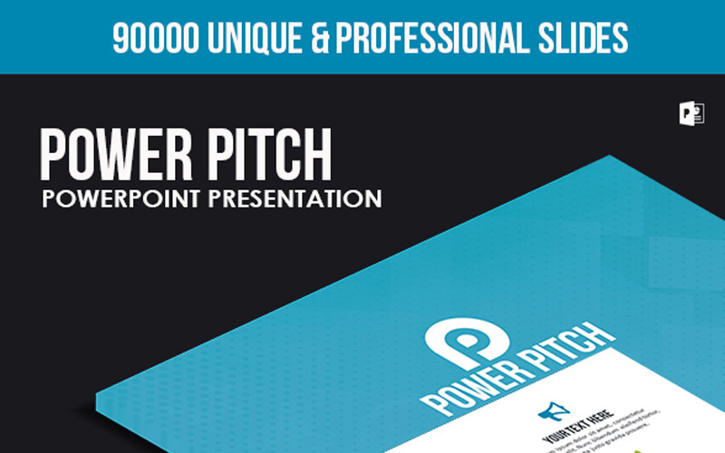 Power Pitch PowerPoint template PowerPoint Template