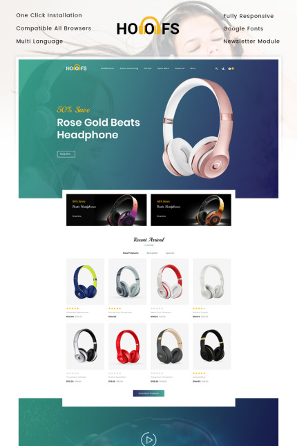 Template #81263 Electronics Music Webdesign Template - Logo template Preview