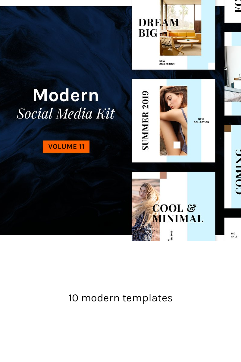 Modern  Kit (Vol. 11) Social Media Template