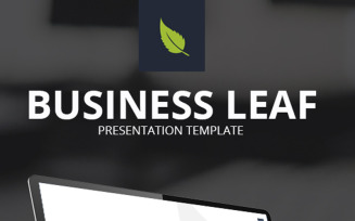 Business Leaf PowerPoint template