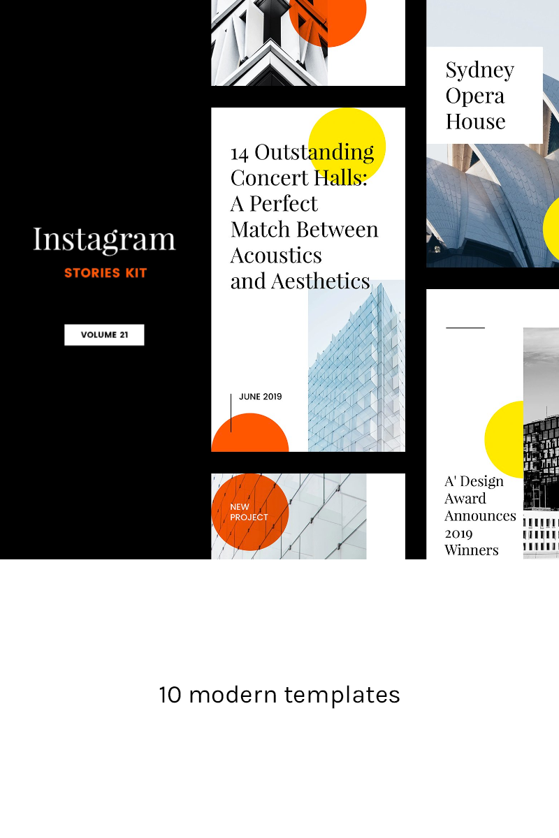 Instagram Stories Kit (Vol.21) Social Media Template