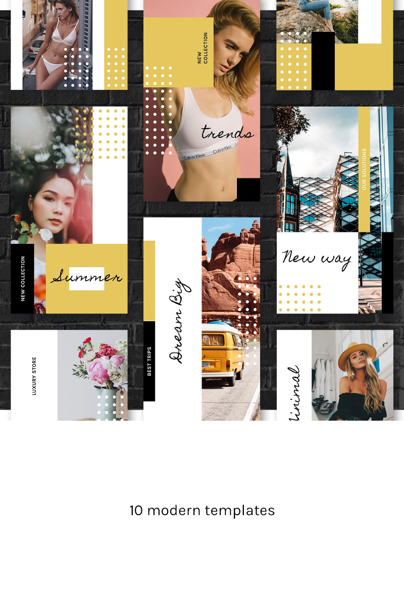Instagram Stories Kit (Vol.16) Social Media Template