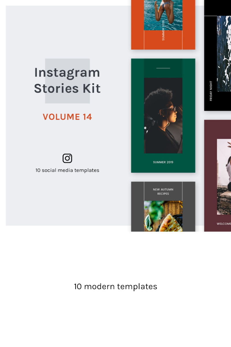 Instagram Stories Kit (Vol.14) Social Media Template