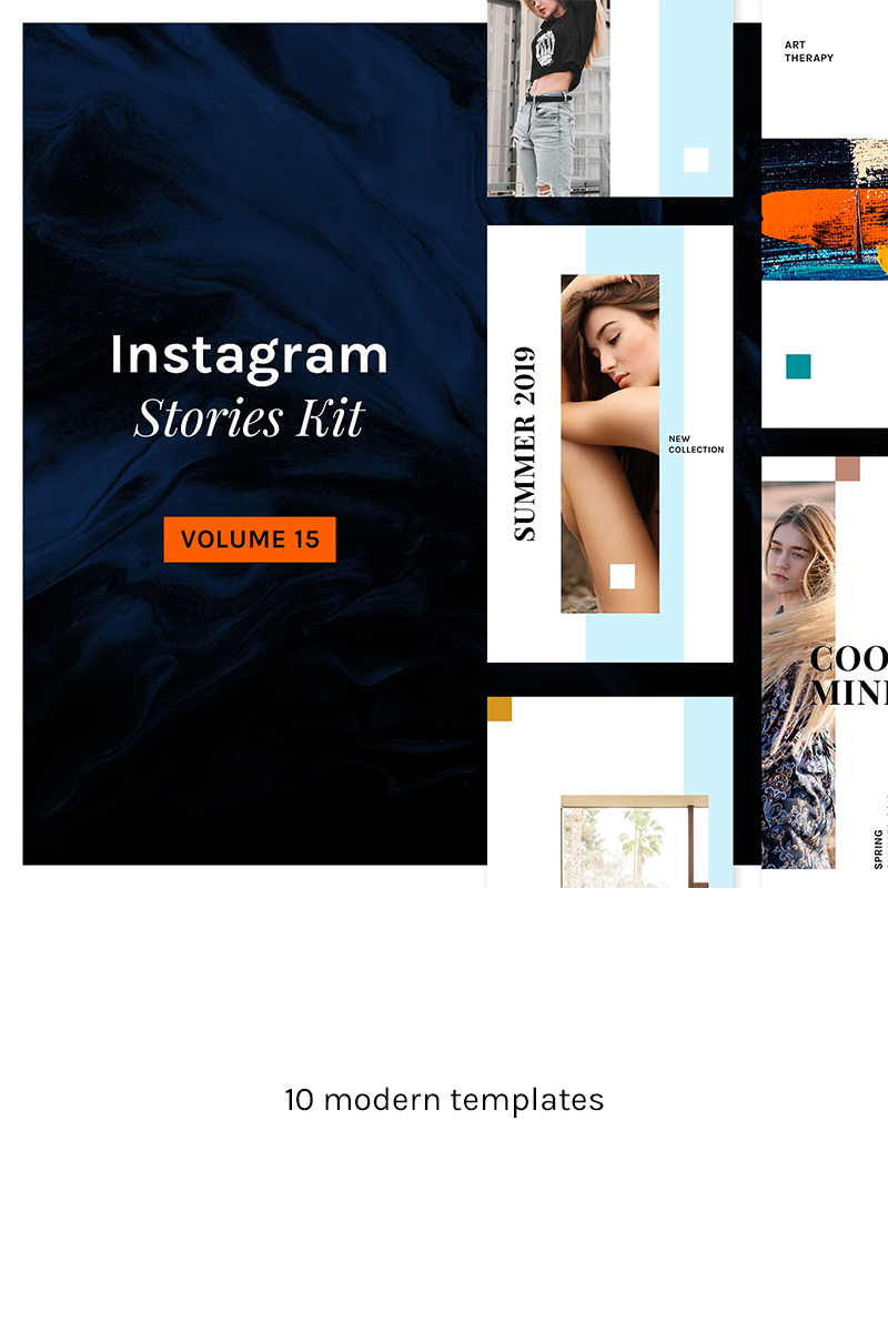 Instagram Stories Kit (Vol.15) Social Media Template