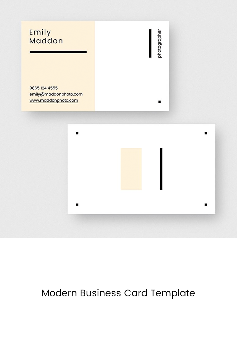 Pastel Business Card - Corporate Identity Template