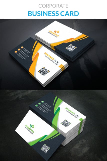 Template #81378 Card Creative Webdesign Template - Logo template Preview