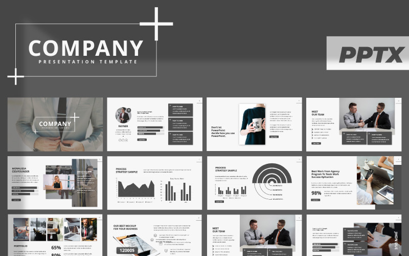 Company PowerPoint template PowerPoint Template