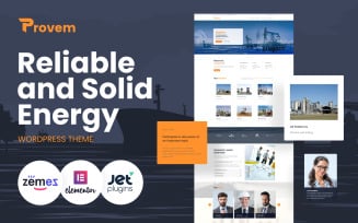 Provem - Reliable And Solid Energy WordPress Theme