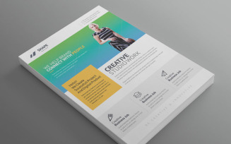 Shape Band - Flyer - Corporate Identity Template