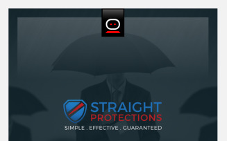 Straight Protections Logo Template