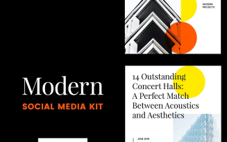 Modern Kit (Vol. 17) Social Media Template
