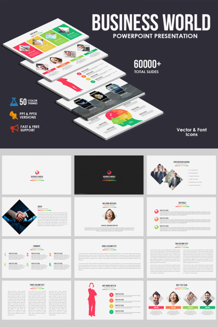 Template #81545 Advertisement Business Webdesign Template - Logo template Preview