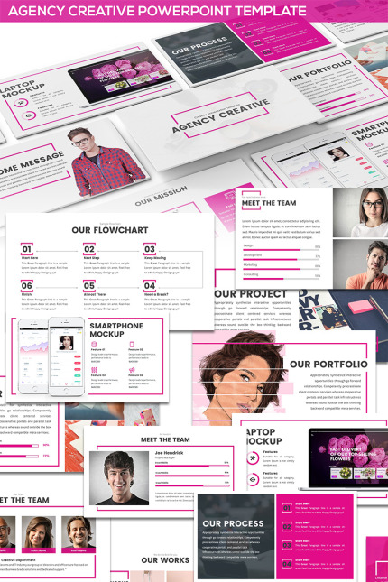 Template #81575 Design Pink Webdesign Template - Logo template Preview
