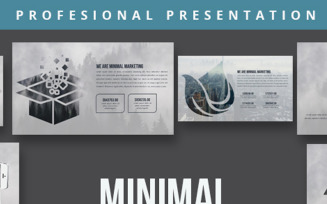 Minimal Marketing - Keynote template