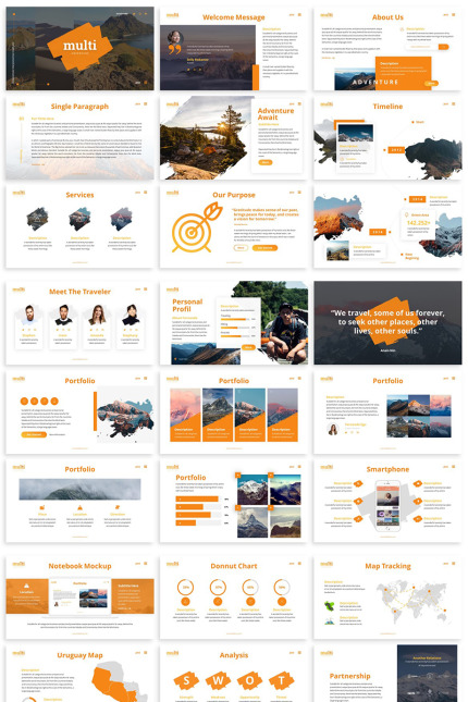 Template #81693 Outdoor Tourism Webdesign Template - Logo template Preview