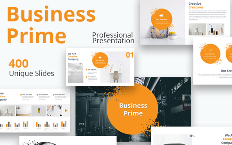 Business Prime PowerPoint template PowerPoint Template