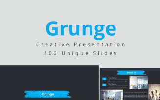 Grunge - Keynote template