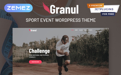 Granul - Sport Event Multipurpose Modern Elementor