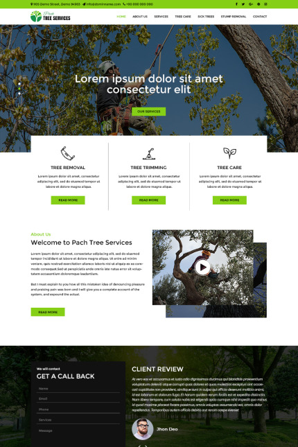 Template #81705 Service Template Webdesign Template - Logo template Preview