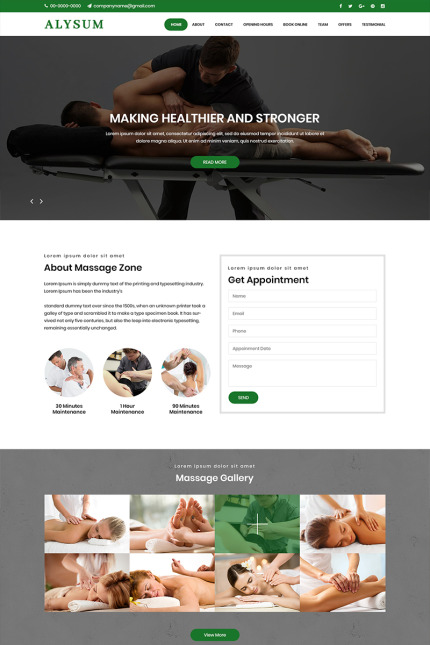 Template #81709 Therapy Theme Webdesign Template - Logo template Preview