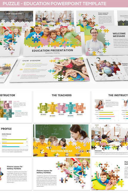 Template #81766 Education Autism Webdesign Template - Logo template Preview