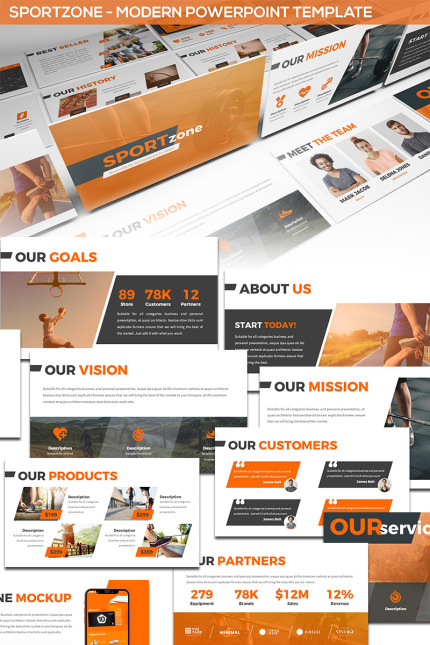 Template #81785 Marathon Basketball Webdesign Template - Logo template Preview