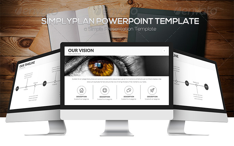 Simplyplan PowerPoint template PowerPoint Template