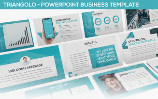 Triangolo PowerPoint template
