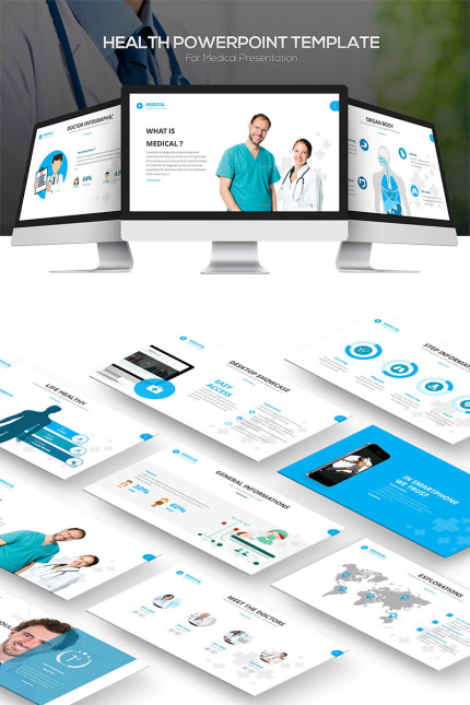 Template #81858 Medical Medicine Webdesign Template - Logo template Preview