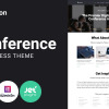 TechCon - Conference One Page Animated WordPress Elementor Theme