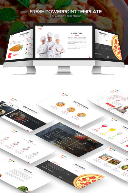 Template #81879 Culinary Pizza Webdesign Template - Logo template Preview