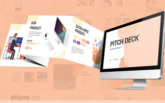 Abstract Pitchdeck PowerPoint template