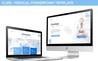 Cure PowerPoint template
