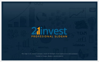 21invest Logo Template