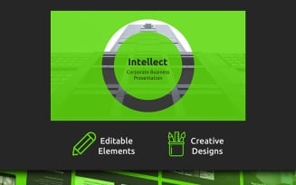 Intellect Corporate Business PowerPoint template