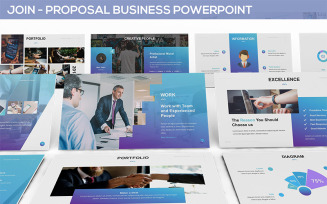 Join - Proposal Business PowerPoint template