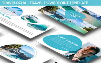 Travelocha - Travel PowerPoint template