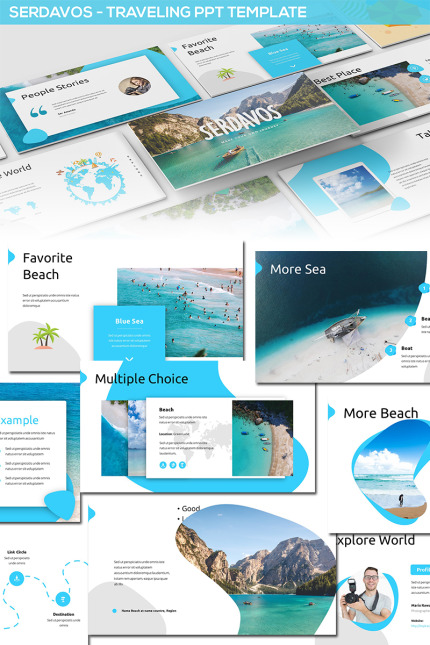 Template #81926 Vacation Tourism Webdesign Template - Logo template Preview