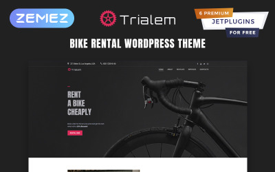 Trialem - Bike Rental Multipurpose Modern Elementor